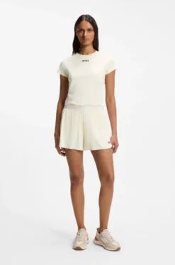 Active dual-layer shorts with moisture management