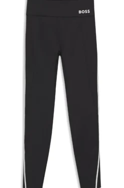 Active performance-stretch leggings with moisture management
