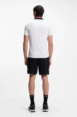 Active Quick-dry slim-fit polo shirt in stretch fabric