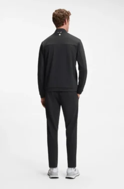 Active zip-up sweatshirt with moisture management