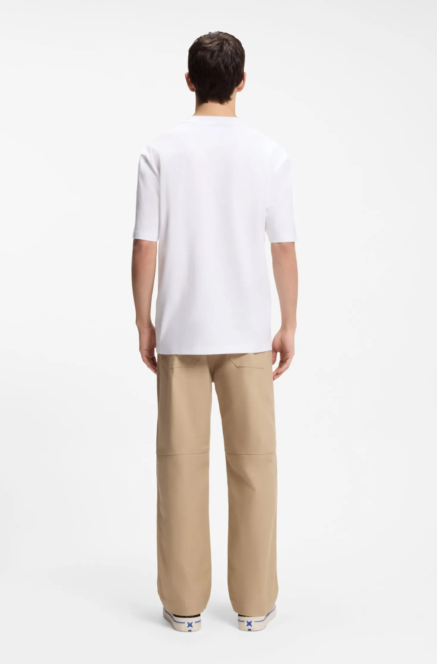 All-gender Cotton-jersey T-shirt with heart logo