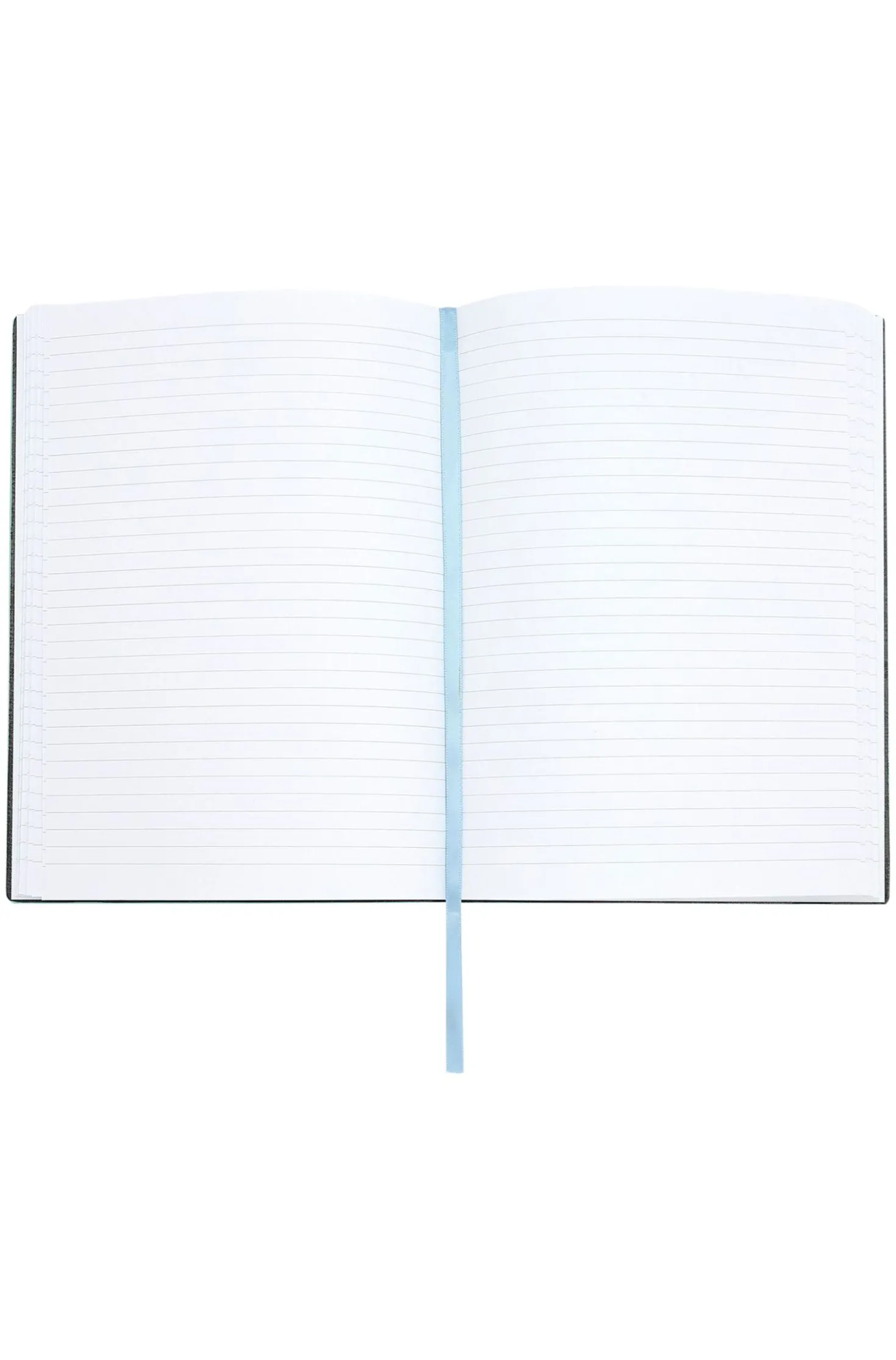 A5 notebook in pastel-blue faux leather