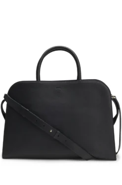 Ariell tote bag in leather with detachable strap