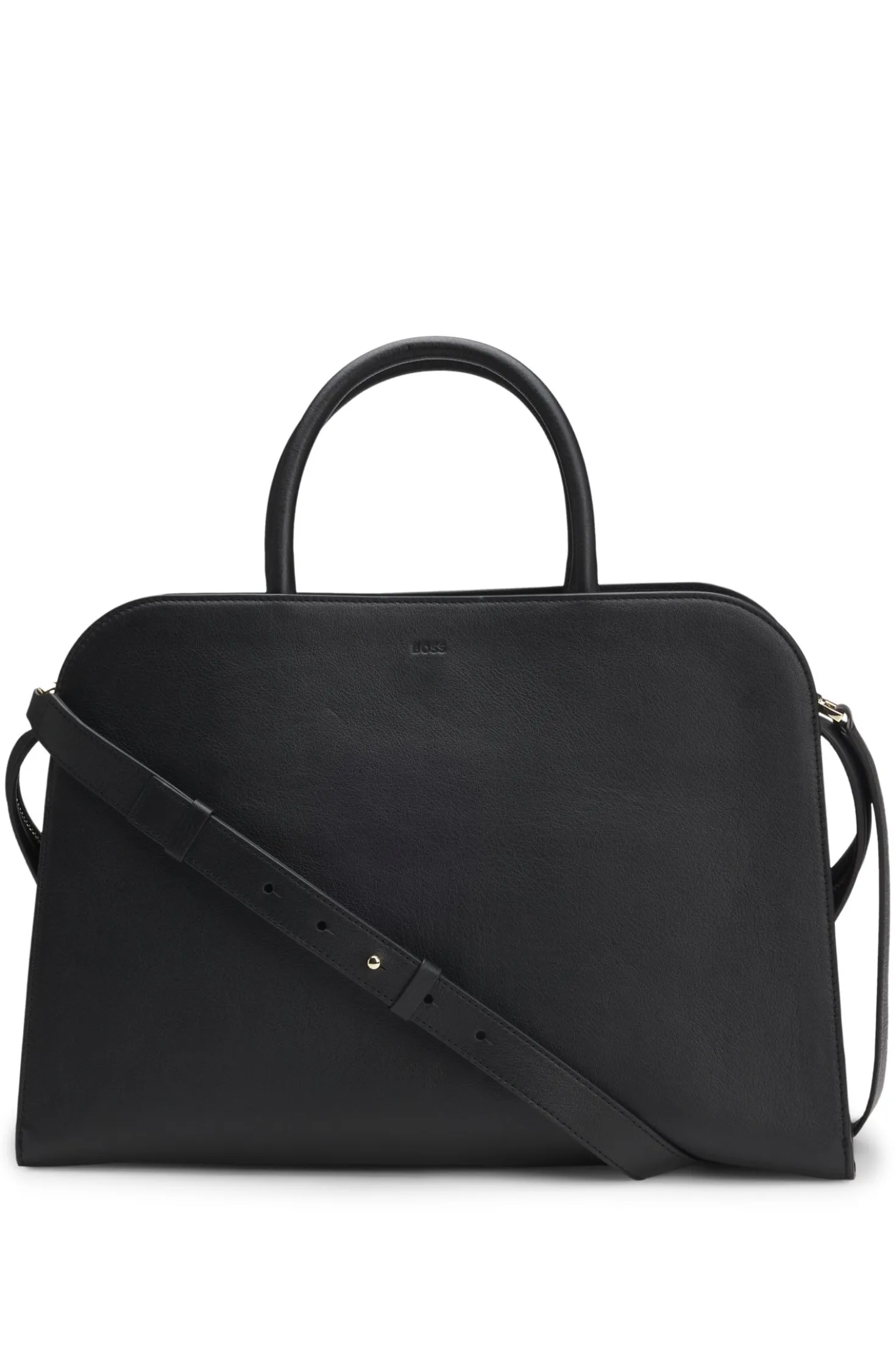 Ariell tote bag in leather with detachable strap