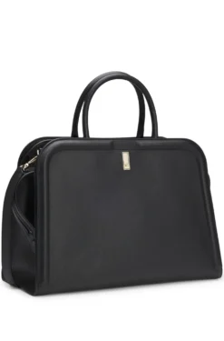 Ariell tote bag in leather with detachable strap