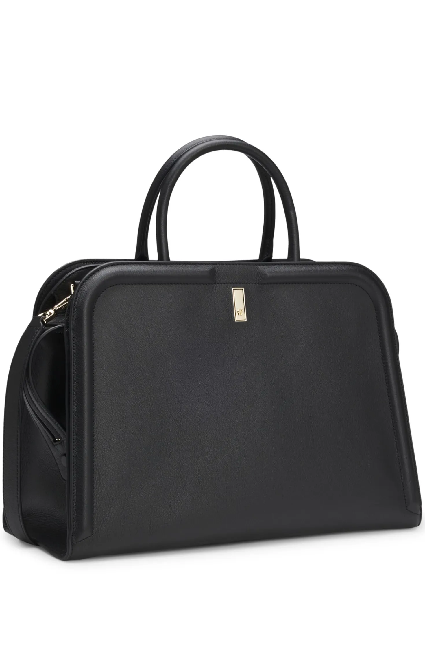 Ariell tote bag in leather with detachable strap