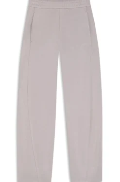 Balloon-fit tracksuit bottoms with logo embroidery