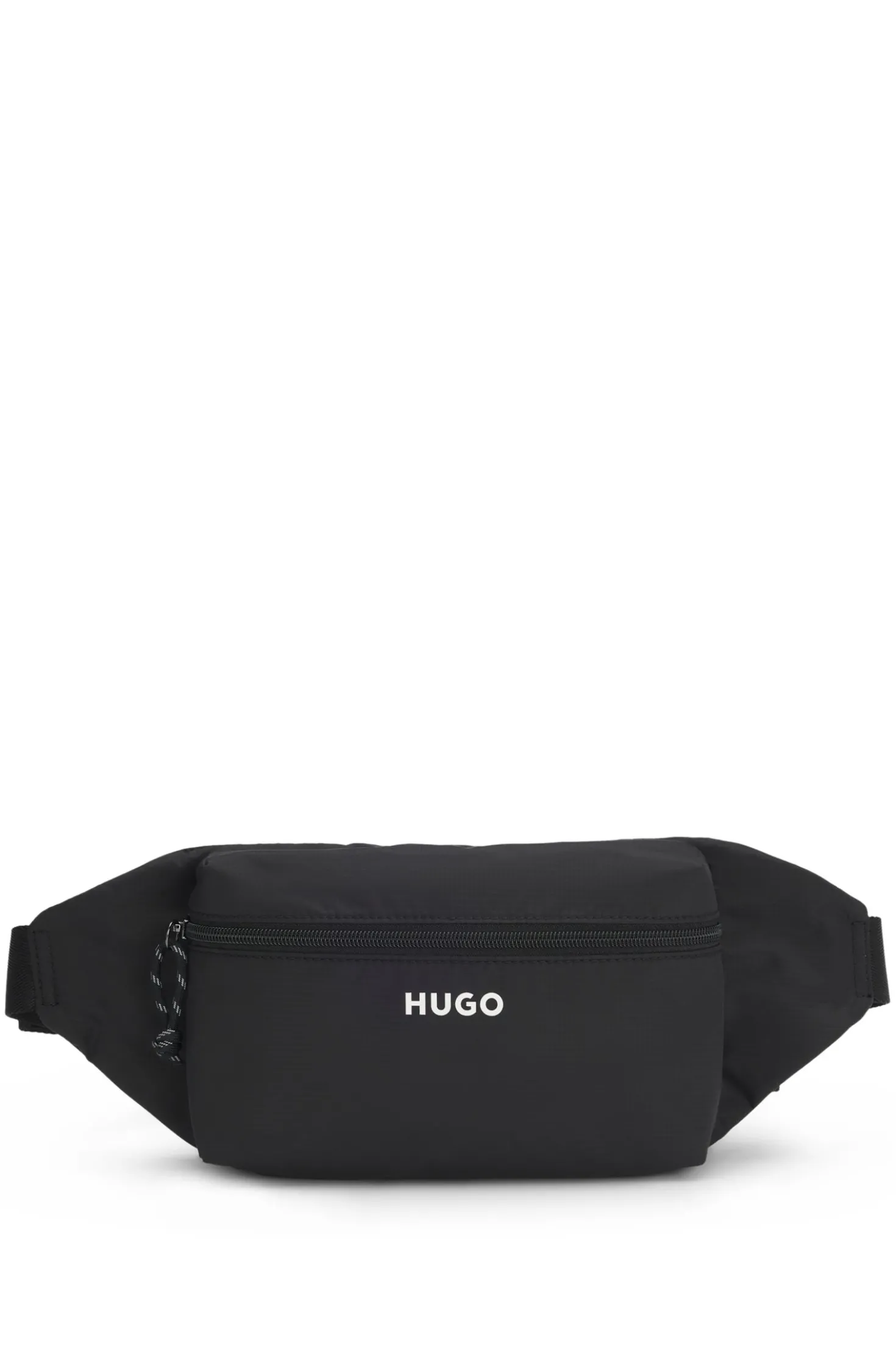 Belt bag with contrast logo detail