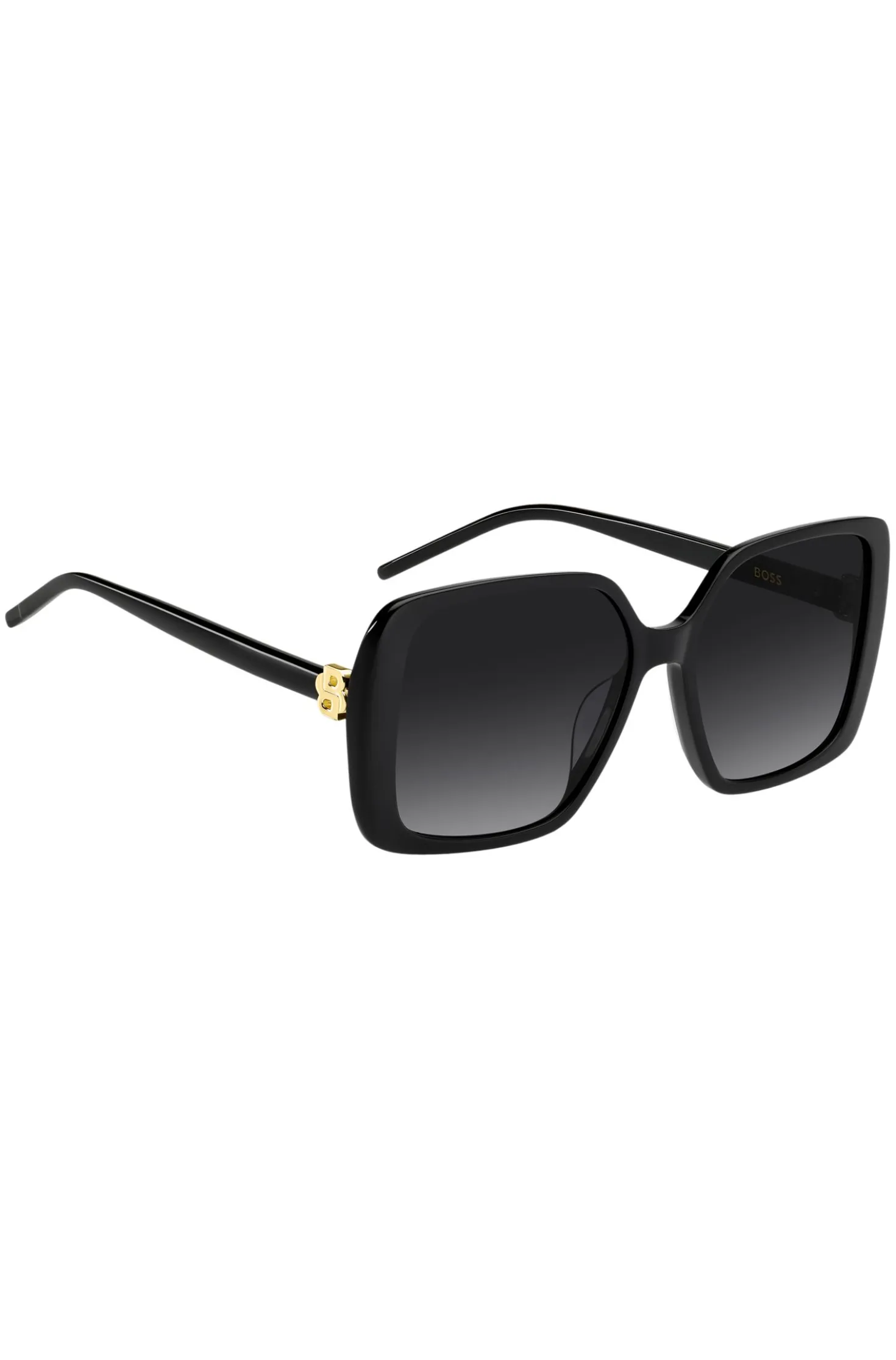 Black sunglasses with Double B monogram