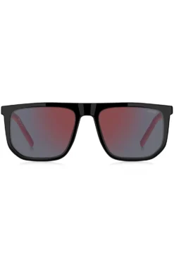 Black sunglasses with two-tone temples
