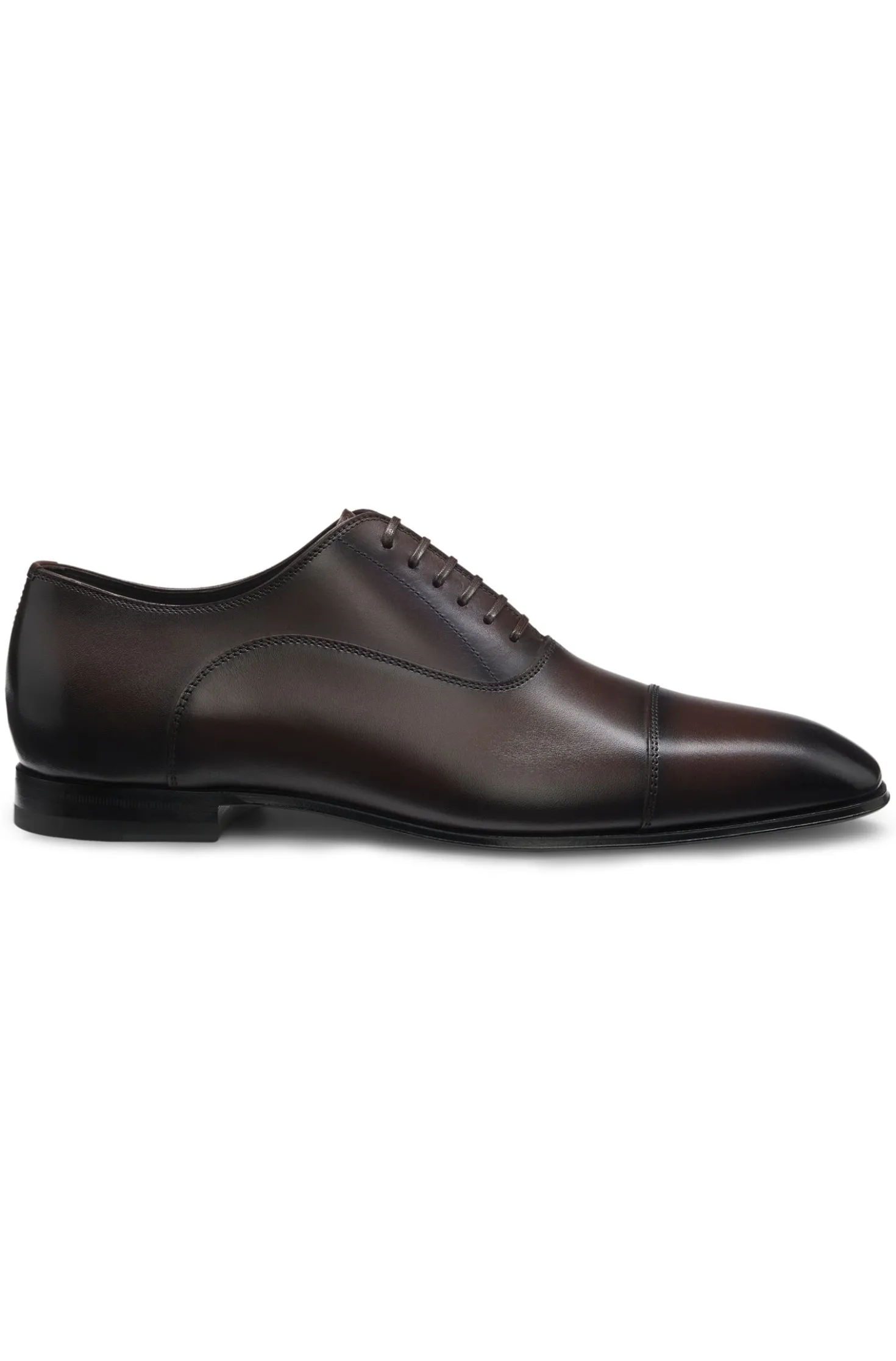 BOSS BY BECKHAM cap-toe Oxford shoes in leather