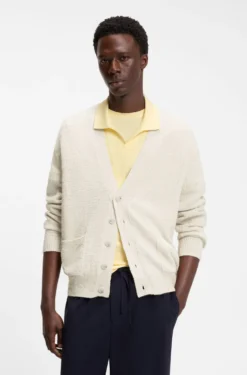 BOSS BY BECKHAM cardigan in a cotton blend