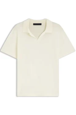 BOSS BY BECKHAM knit polo in virgin wool