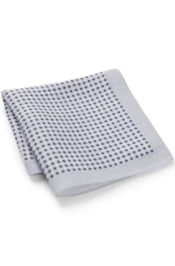 BOSS BY BECKHAM pocket square in linen and cotton