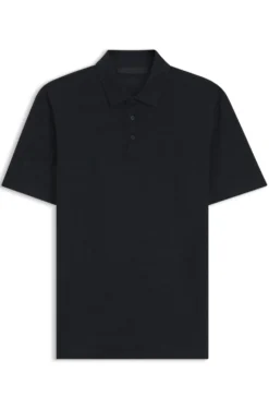 BOSS BY BECKHAM polo shirt in linen