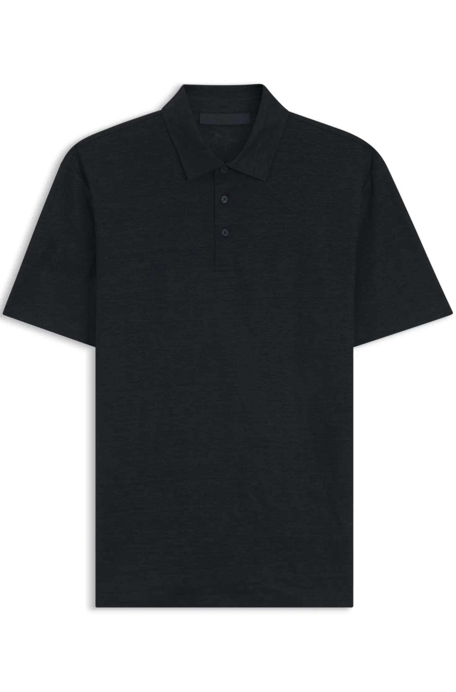 BOSS BY BECKHAM polo shirt in linen