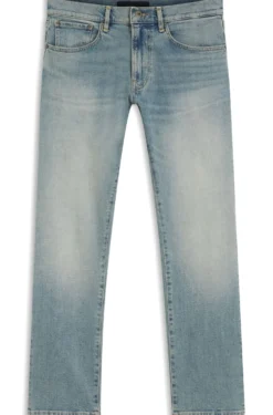 BOSS BY BECKHAM slim-fit jeans in blue stretch denim