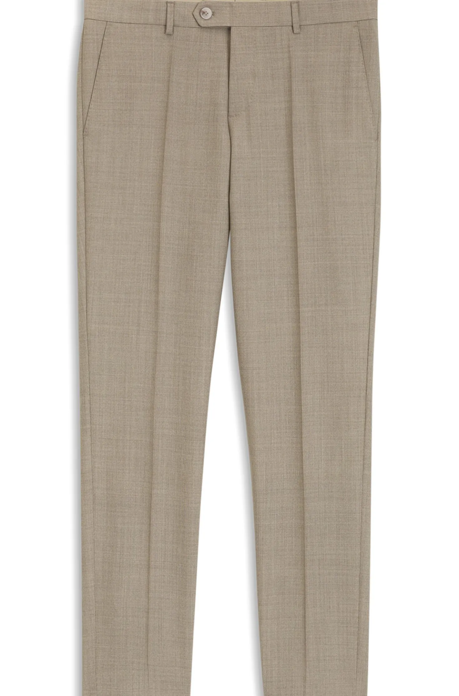 BOSS BY BECKHAM slim-fit suit trousers in virgin wool