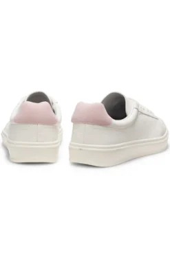 BOSS BY BECKHAM trainers in leather and suede