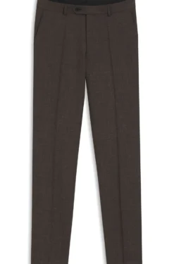 BOSS BY BECKHAM wool-blend slim-fit suit trousers