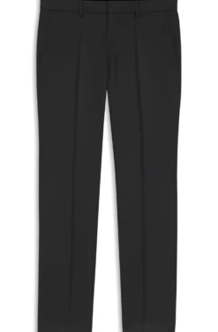 BOSS ONE Regular-fit trousers in virgin-wool serge