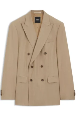 BOSS ONE slim-fit suit jacket in virgin wool