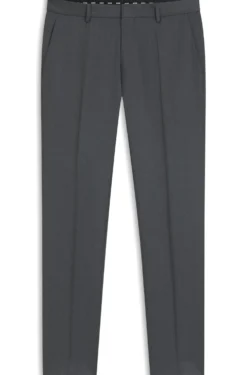 BOSS ONE Slim-fit trousers in virgin-wool serge