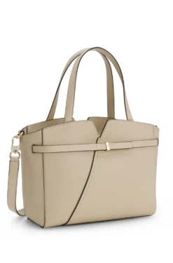 BOSS Revers small leather tote bag with belt detail