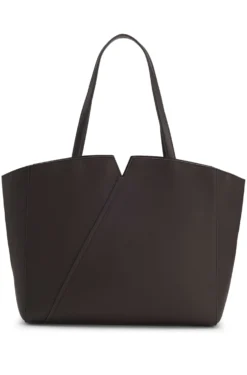 BOSS Revers tote bag in leather with belt detail