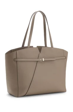 BOSS Revers tote bag in leather with belt detail