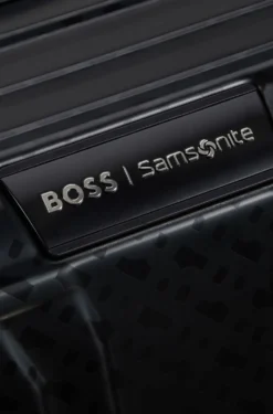 BOSS | Samsonite 71L suitcase in anodised aluminium