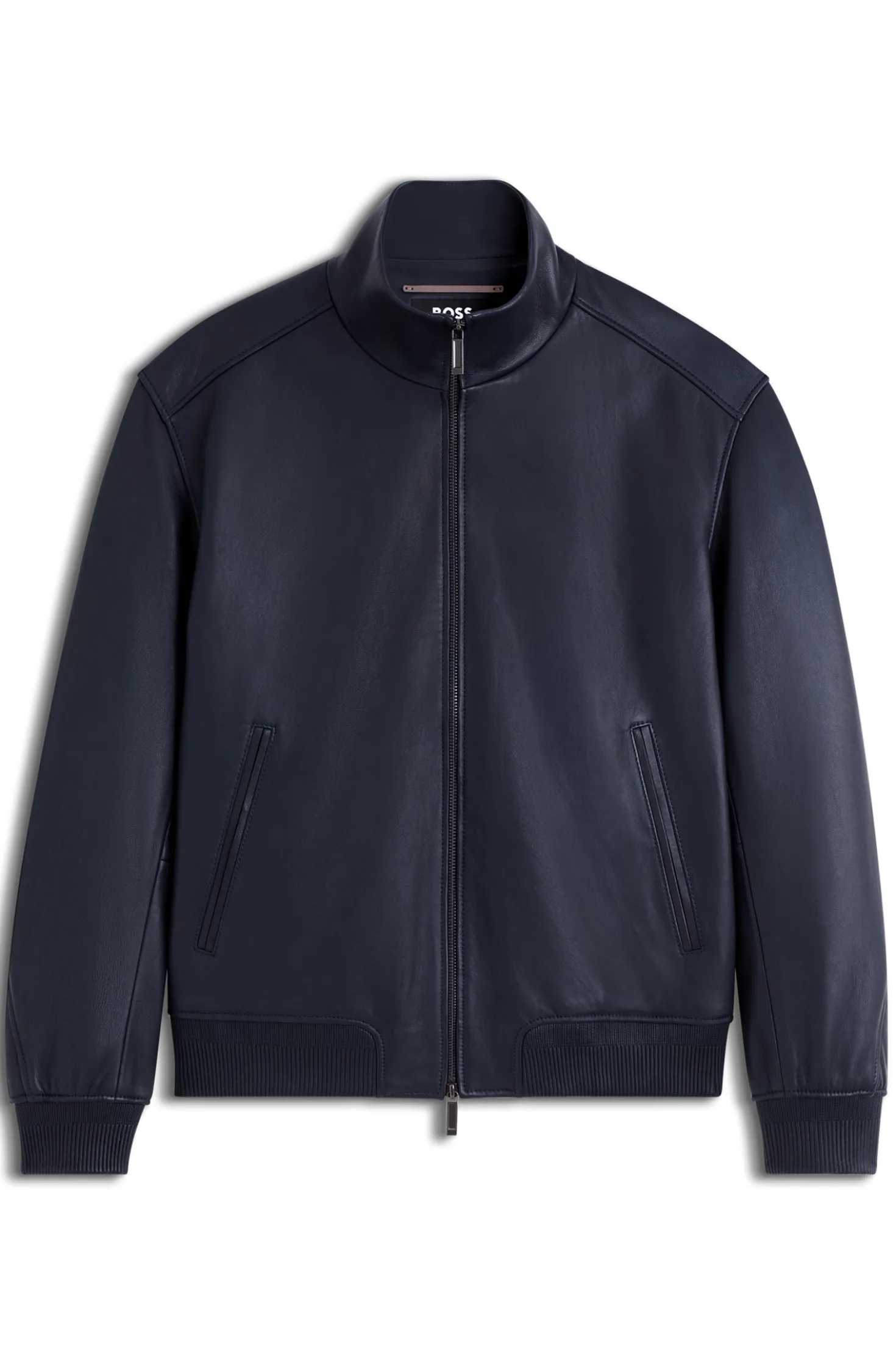 BOSS x ASTON MARTIN jacket in leather
