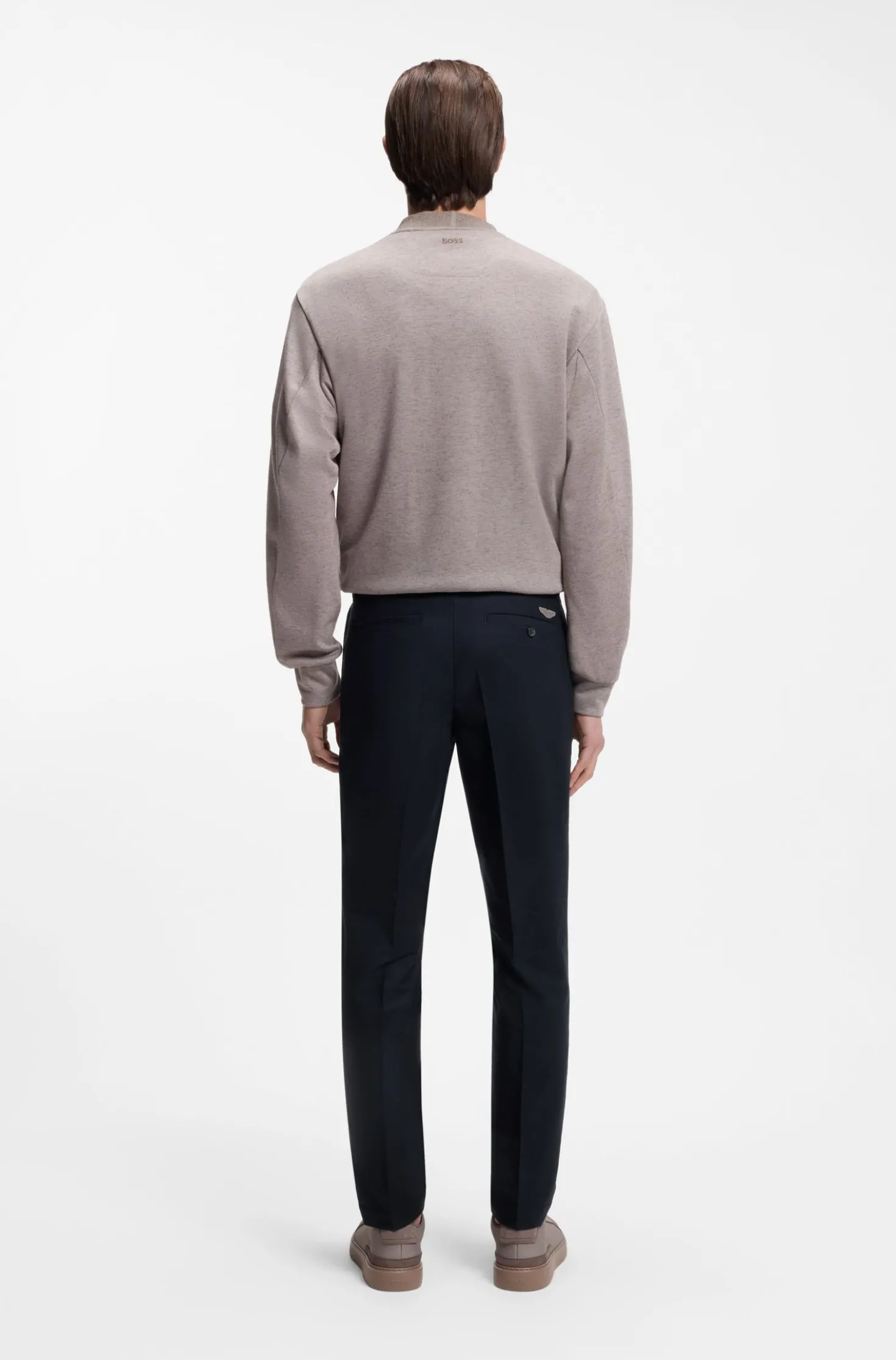BOSS x ASTON MARTIN slim-fit trousers