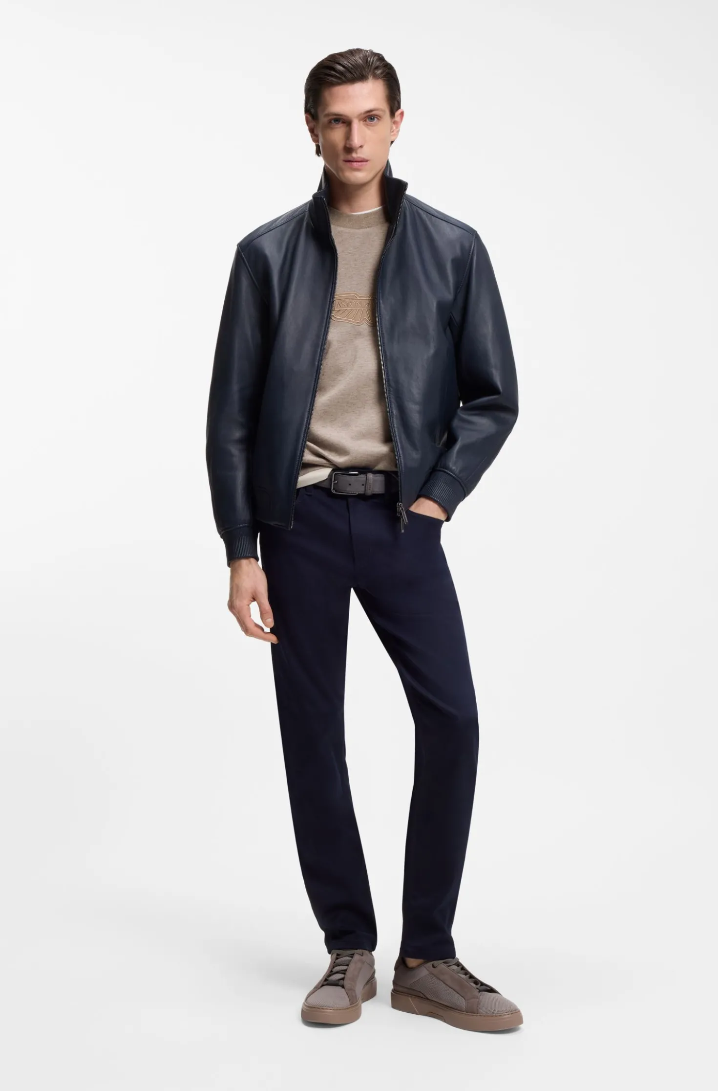 BOSS x ASTON MARTIN sweatshirt with wing detail