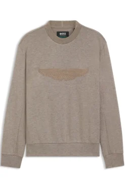 BOSS x ASTON MARTIN sweatshirt with wing detail