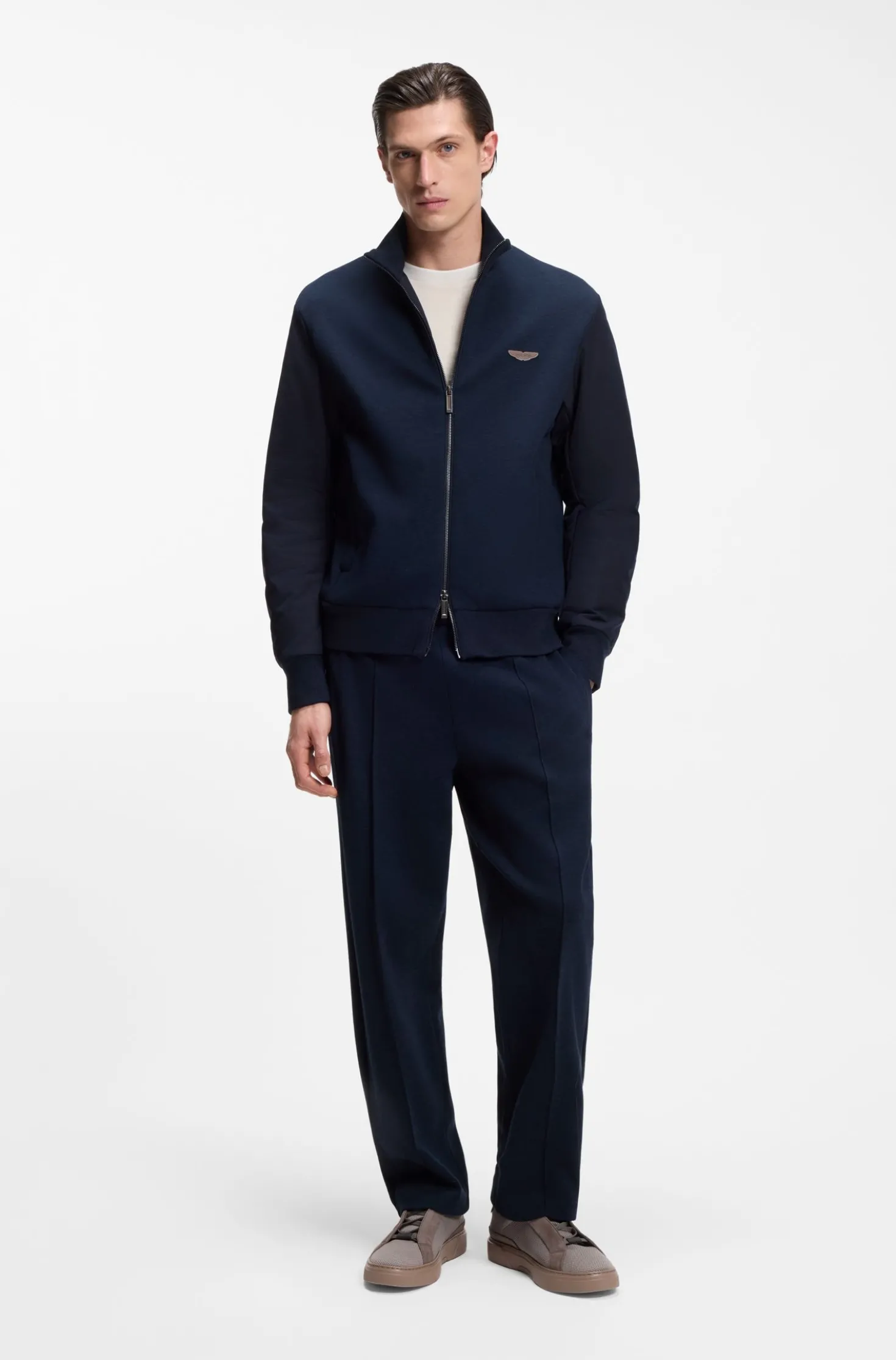 BOSS x ASTON MARTIN sweatshirt with wing detail