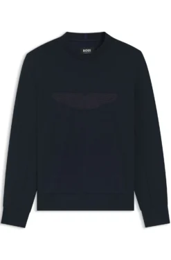 BOSS x ASTON MARTIN sweatshirt with wing detail