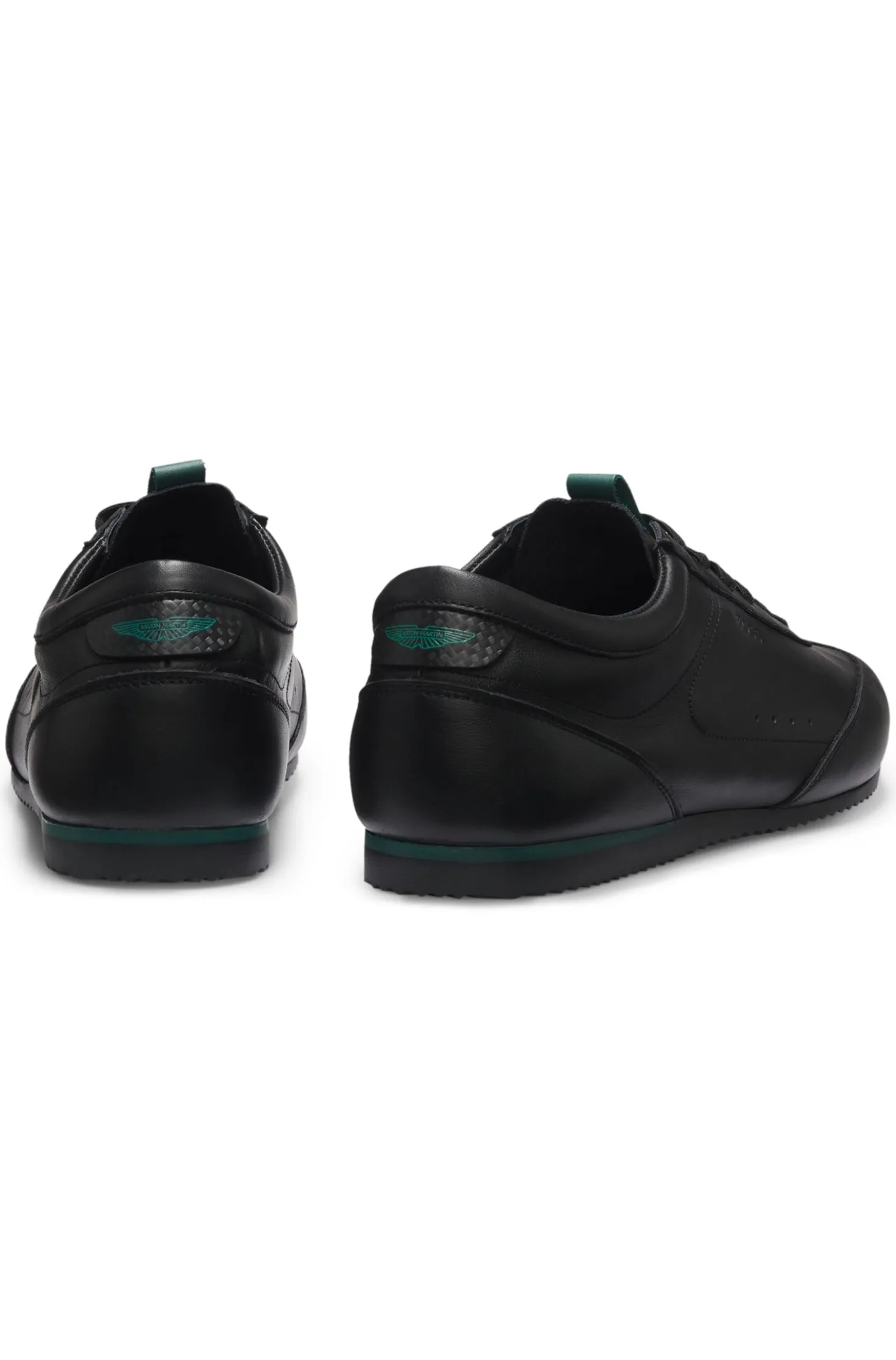BOSS x ASTON MARTIN trainers in leather