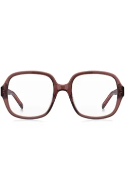 Brown-acetate optical frames with Double B monogram