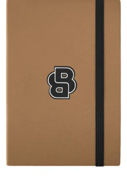 Camel A5 notebook with Double B monogram