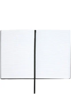 Camel A5 notebook with monogram pattern