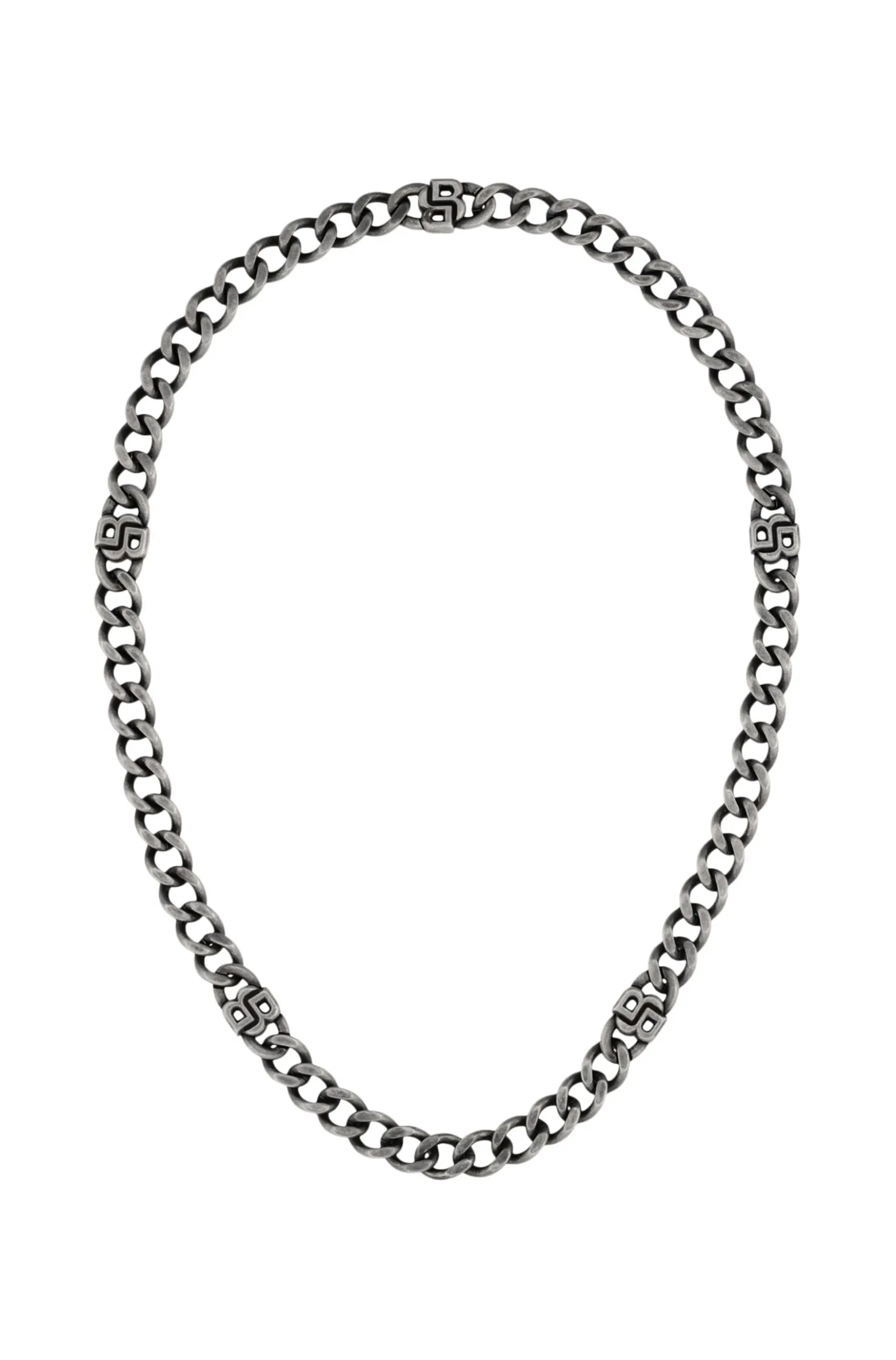 Chain necklace with Double B monograms