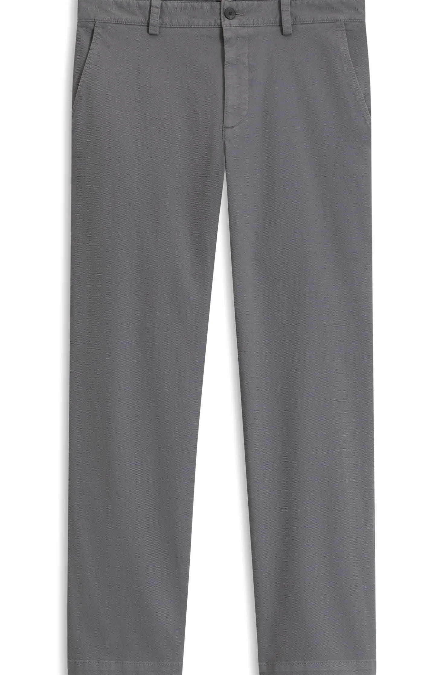 Chinos in structured stretch cotton