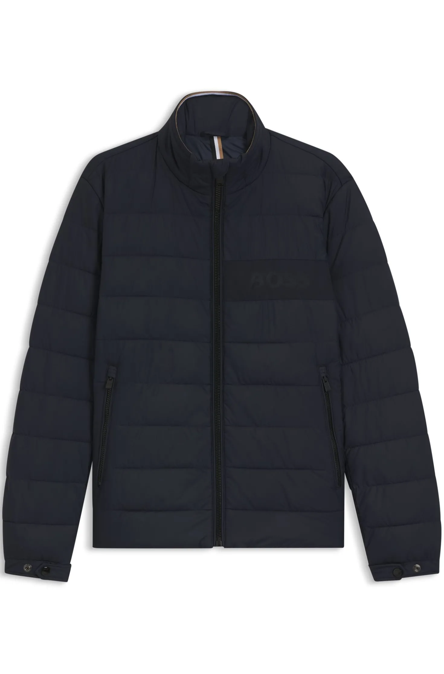 Classic padded jacket with a zip closure