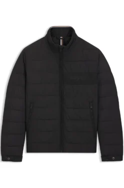 Classic padded jacket with a zip closure