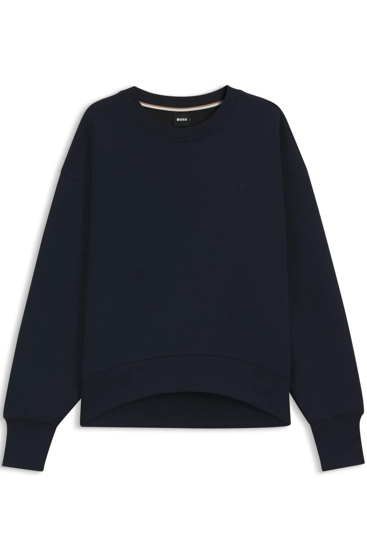 Cotton-blend sweatshirt with Double B monogram