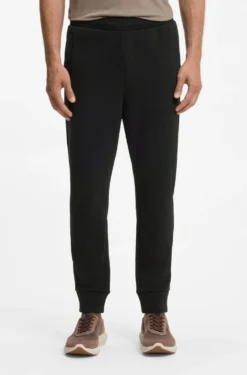Cotton-blend tracksuit bottoms with embroidered logo