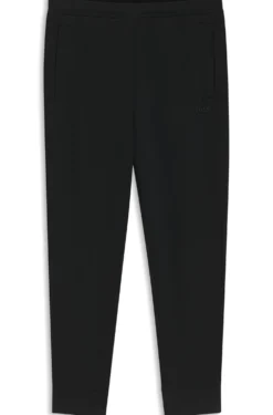 Cotton-blend tracksuit bottoms with embroidered logo