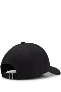 Cotton-canvas cap with Double B monogram badge