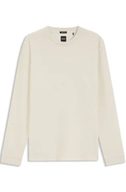 Cotton-jersey T-shirt with crew neck